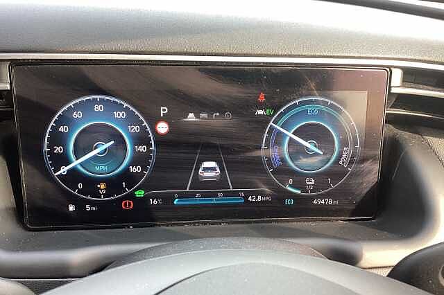 Hyundai TUCSON 1.6 TGDi Hybrid 230 Premium 5dr 2WD Auto White