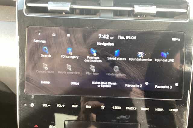 Hyundai TUCSON 1.6 TGDi Hybrid 230 Premium 5dr 2WD Auto White