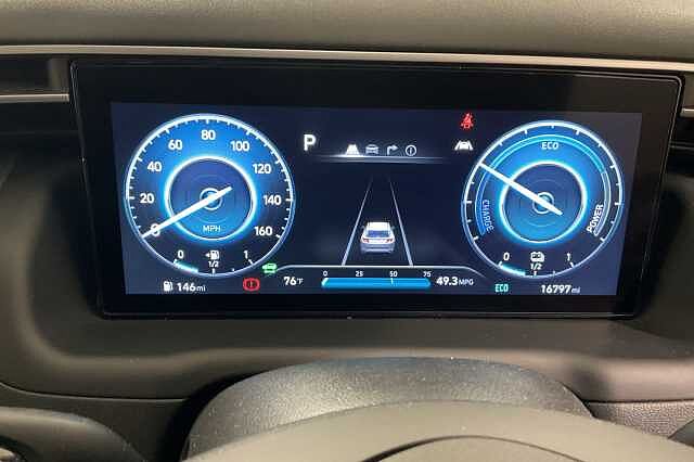 Hyundai TUCSON 1.6 TGDi Hybrid 230 SE Connect 5dr 2WD Auto Blue