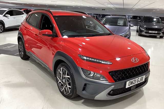 Hyundai KONA 1.6 GDi Hybrid Premium 5dr DCT Red