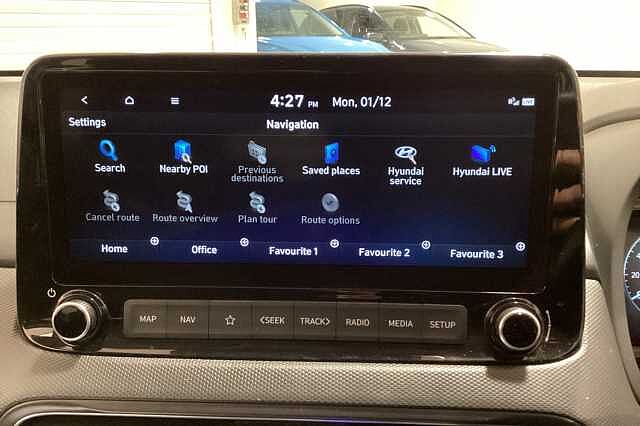 Hyundai KONA 1.6 GDi Hybrid Premium 5dr DCT Red