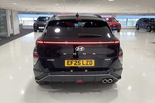 Hyundai KONA 1.6 Hybrid 129 N Line 5dr DCT Black