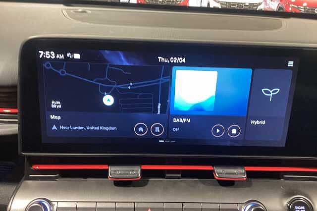 Hyundai KONA 1.6 Hybrid 129 N Line 5dr DCT Black