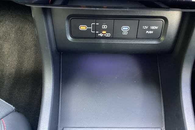 Hyundai TUCSON 1.6T Hybrid N Line 5dr Auto White
