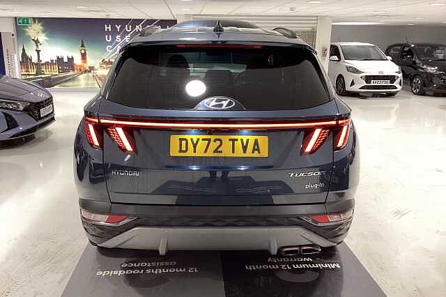 Hyundai TUCSON 1.6 TGDi Plug-in Hybrid Premium 5dr 4WD Auto Blue