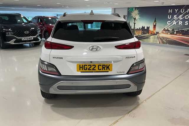 Hyundai KONA 1.6 GDi Hybrid Premium 5dr DCT White