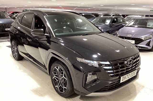 Hyundai TUCSON 1.6 TGDi Hybrid 230 N Line S 5dr 2WD Auto Black