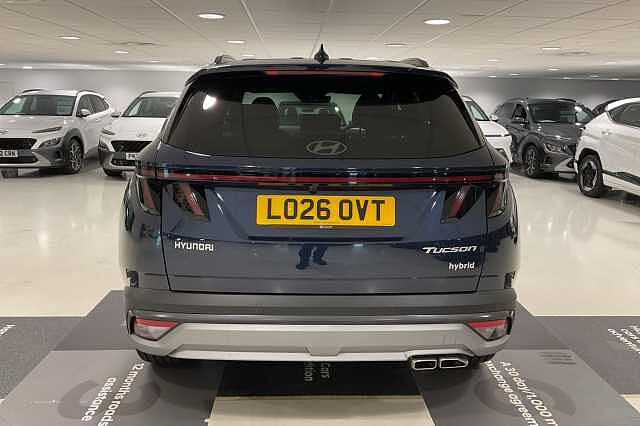 Hyundai TUCSON 1.6T 239 Hybrid Black Line 5dr Auto Blue