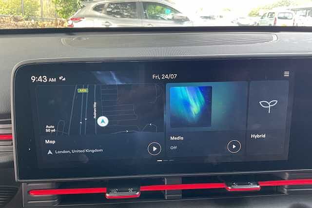 Hyundai KONA 1.6 Hybrid 138 N Line S 5dr DCT Black
