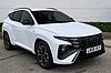 Hyundai TUCSON 1.6T Hybrid N Line 5dr Auto White