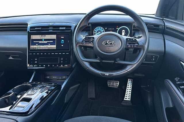 Hyundai TUCSON 1.6 TGDi Hybrid 230 N Line 5dr 2WD Auto BLACK