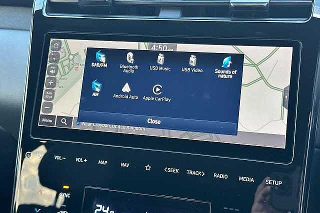 Hyundai TUCSON 1.6 TGDi Hybrid 230 N Line 5dr 2WD Auto BLACK