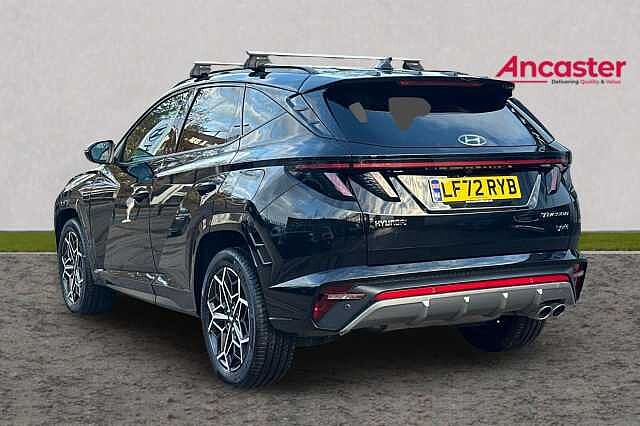 Hyundai TUCSON 1.6 TGDi Hybrid 230 N Line 5dr 2WD Auto BLACK