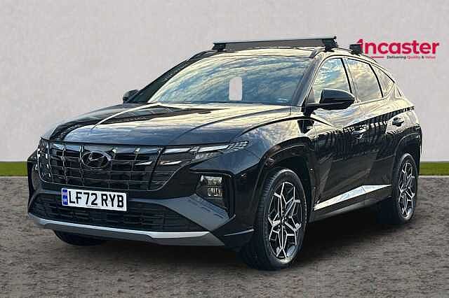 Hyundai TUCSON 1.6 TGDi Hybrid 230 N Line 5dr 2WD Auto BLACK