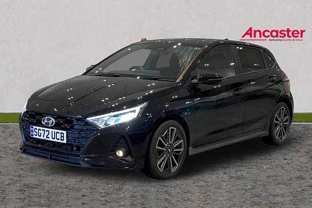 Hyundai I20 1.0T GDi 48V MHD 120 N Line 5dr Black