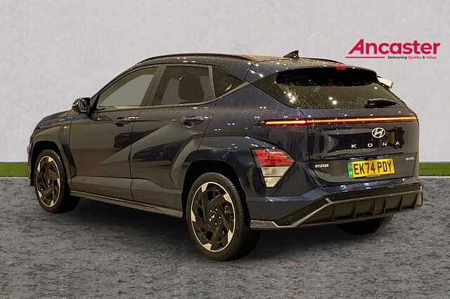 Hyundai KONA 160kW N Line 65kWh 5dr Auto Sailing Blue