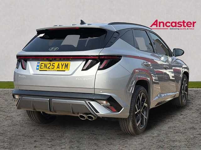 Hyundai TUCSON 1.6T N Line 5dr Shimmering Silver