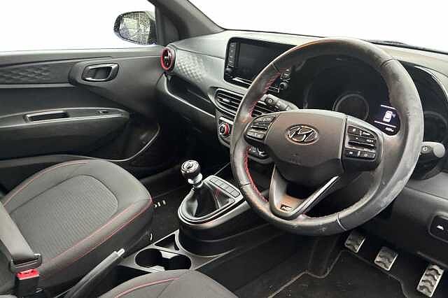 Hyundai I10 1.0 T-GDi N Line 5dr [Tech Pack] Pearl - Phantom black