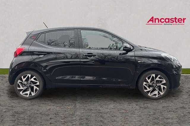 Hyundai I10 1.0 T-GDi N Line 5dr [Tech Pack] Pearl - Phantom black