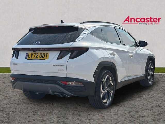 Hyundai TUCSON 1.6 TGDi Plug-in Hybrid Ultimate 5dr 4WD Auto lid - Atlas white