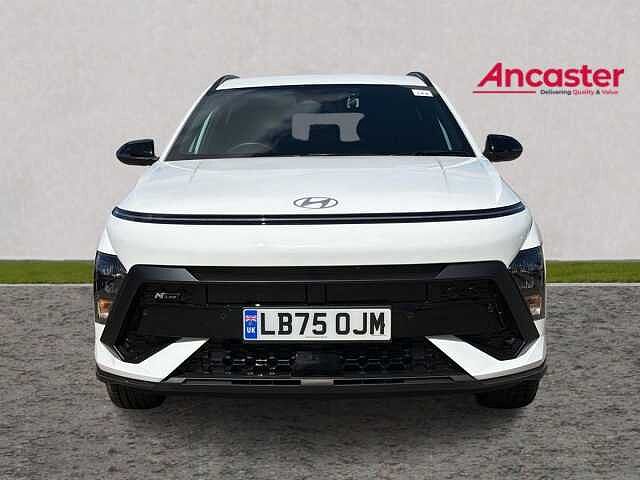 Hyundai KONA 1.6 Hybrid 129 N Line 5dr DCT lid - Atlas white