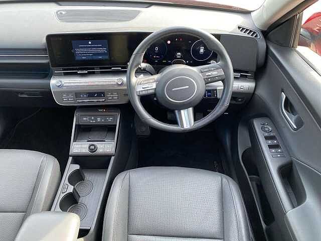 Hyundai KONA 1.6 GDi Hybrid Ultimate 5dr DCT Ultimate red