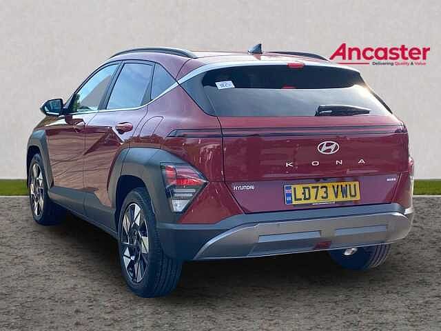 Hyundai KONA 1.6 GDi Hybrid Ultimate 5dr DCT Ultimate red