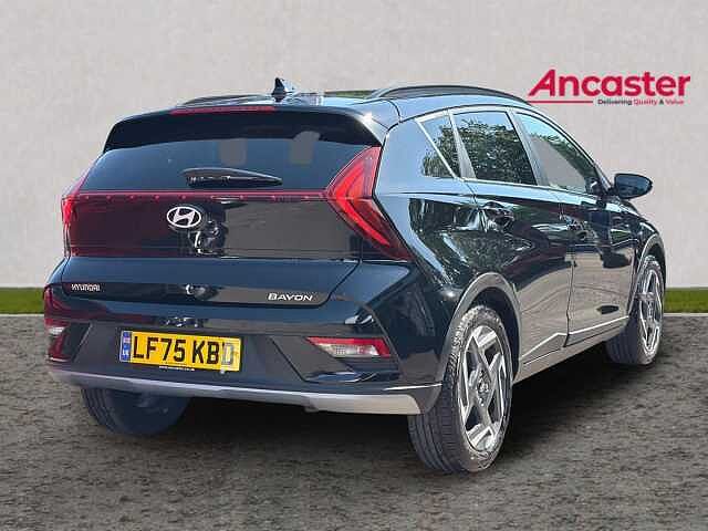 Hyundai BAYON 1.0 TGDi [90] Tech Line 5dr DCT Pearl - Phantom black