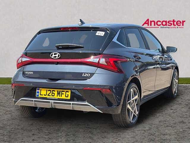 Hyundai I20 1.0T GDi 90 Tech Line 5dr Pearl - Aurora grey