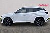 Hyundai TUCSON 1.6T Hybrid N Line 5dr Auto White