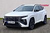 Hyundai TUCSON 1.6T Hybrid N Line 5dr Auto White