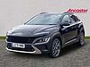 Hyundai KONA 1.6 GDi Hybrid Ultimate 5dr DCT Pearl - Phantom black