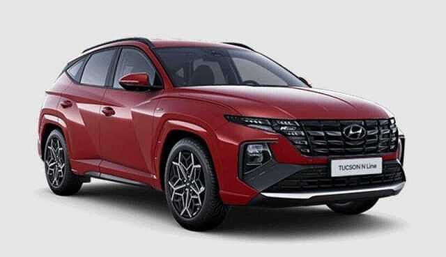 Hyundai TUCSON 1.6 T-GDI ULTIMATE SUV 5DR PETROL MANUAL EURO 6 (S/S) (150 PS) Sunset Red