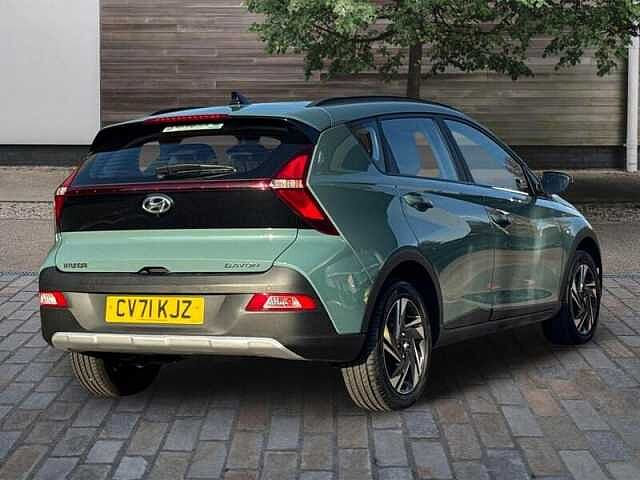 Hyundai BAYON 1.0 T-GDI MHEV SE CONNECT SUV 5DR PETROL HYBRID MANUAL EURO 6 (S/S) (100 PS) Mangrove Green