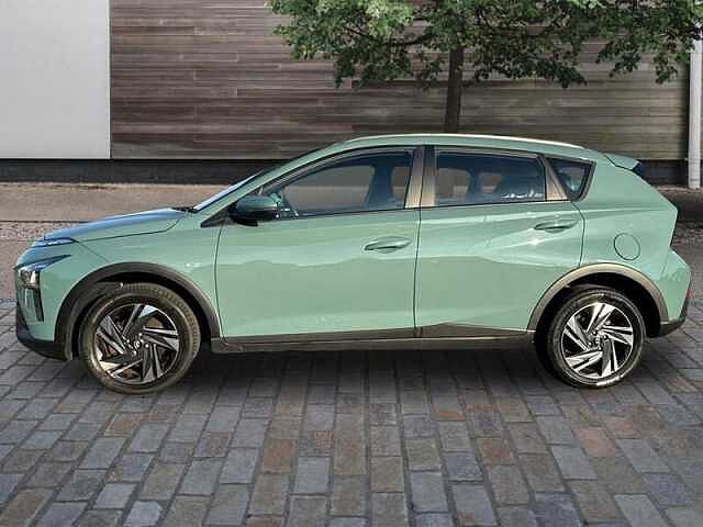 Hyundai BAYON 1.0 T-GDI MHEV SE CONNECT SUV 5DR PETROL HYBRID MANUAL EURO 6 (S/S) (100 PS) Mangrove Green