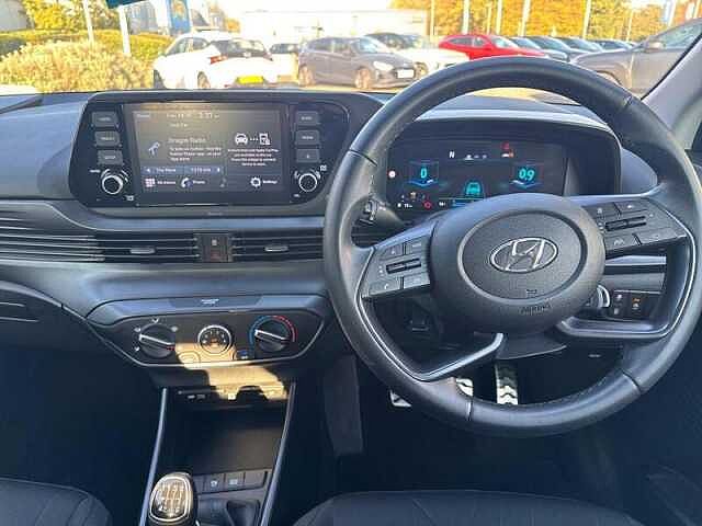 Hyundai BAYON 1.0 T-GDI MHEV SE CONNECT SUV 5DR PETROL HYBRID MANUAL EURO 6 (S/S) (100 PS) Mangrove Green