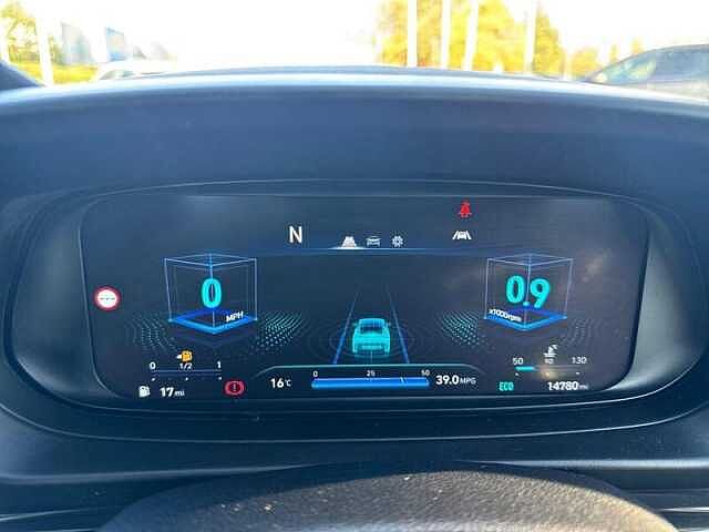 Hyundai BAYON 1.0 T-GDI MHEV SE CONNECT SUV 5DR PETROL HYBRID MANUAL EURO 6 (S/S) (100 PS) Mangrove Green