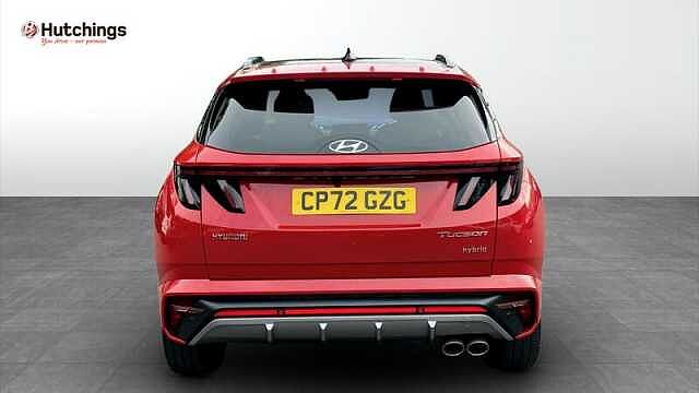Hyundai TUCSON 1.6 H T-GDI N LINE S SUV 5DR PETROL HYBRID AUTO EURO 6 (S/S) (230 PS) Engine Red