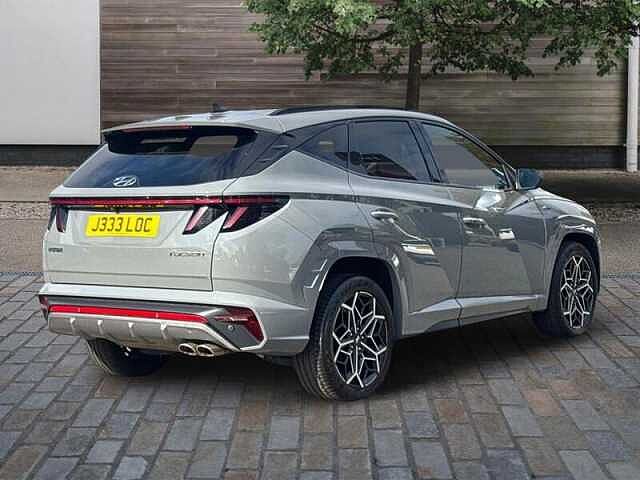 Hyundai TUCSON 1.6 T-GDI N LINE SUV 5DR PETROL MANUAL EURO 6 (S/S) (150 PS) Shadow Grey