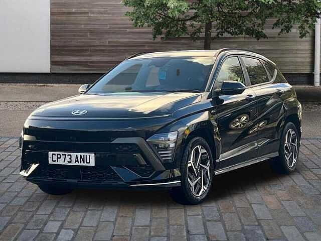 Hyundai KONA 1.0 T-GDi N Line S SUV 5dr Petrol Manual Euro 6 (s/s) (120 ps) Abyss Black