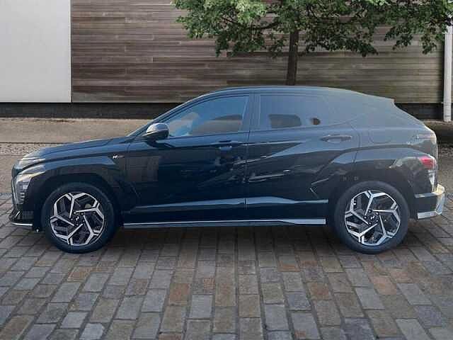 Hyundai KONA 1.0 T-GDi N Line S SUV 5dr Petrol Manual Euro 6 (s/s) (120 ps) Abyss Black