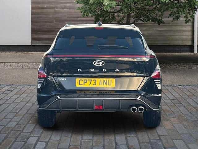 Hyundai KONA 1.0 T-GDi N Line S SUV 5dr Petrol Manual Euro 6 (s/s) (120 ps) Abyss Black