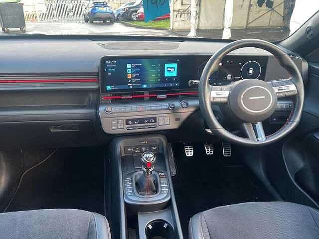 Hyundai KONA 1.0 T-GDi N Line S SUV 5dr Petrol Manual Euro 6 (s/s) (120 ps) Abyss Black