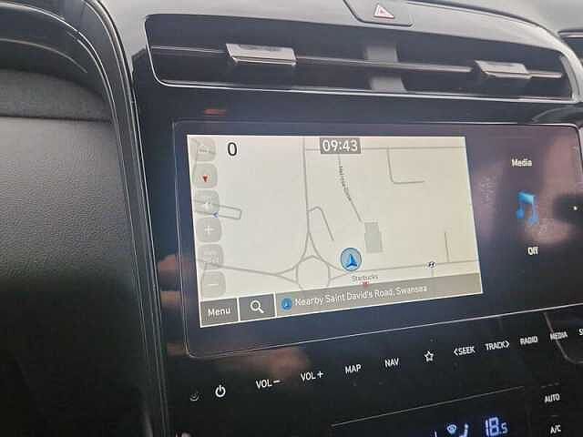 Hyundai TUCSON 1.6 h T-GDi N Line SUV 5dr Petrol Hybrid Auto Euro 6 (s/s) (230 ps) Engine Red