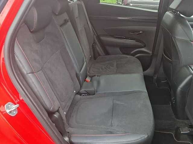 Hyundai TUCSON 1.6 h T-GDi N Line SUV 5dr Petrol Hybrid Auto Euro 6 (s/s) (230 ps) Engine Red