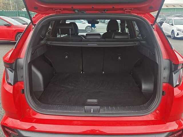 Hyundai TUCSON 1.6 h T-GDi N Line SUV 5dr Petrol Hybrid Auto Euro 6 (s/s) (230 ps) Engine Red