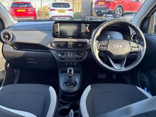 Hyundai I10 1.0 Advance Hatchback 5dr Petrol Auto Euro 6 (s/s) (63 ps) Phantom Black