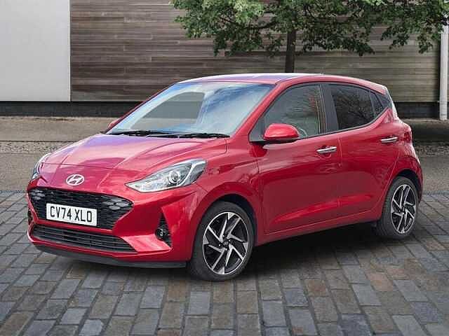 Hyundai I10 1.0 Premium Hatchback 5dr Petrol Auto Euro 6 (s/s) (63 ps) Dragon Red