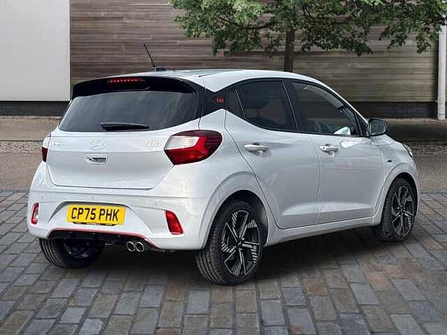Hyundai I10 1.0 T-GDi N Line Hatchback 5dr Petrol Manual Euro 6 (s/s) (90 ps) Lumen Grey