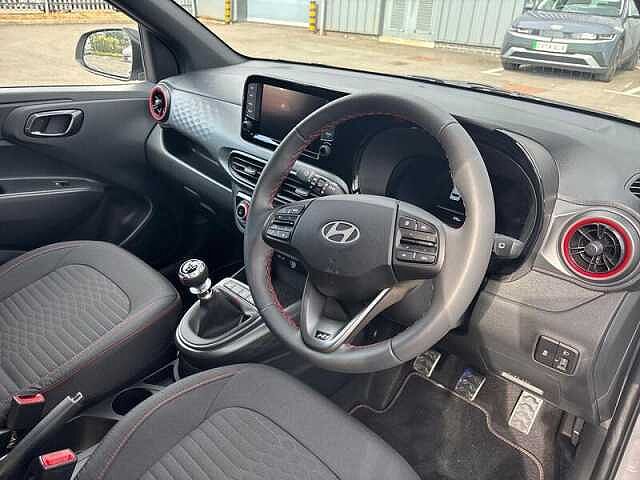 Hyundai I10 1.0 T-GDi N Line Hatchback 5dr Petrol Manual Euro 6 (s/s) (90 ps) Lumen Grey